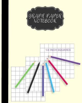 Coperta cărții 'Graph Paper Notebook 1/4 inch squares: Graph Paper Composition Book For Children and Women 8 x 10 inch, 122 Pages -'