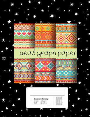 Bead Graph Paper: Graph Paper for Bead Pattern Designs Your Favorite/ Loomed Bead Projects/ Bracelet, Jewelry, Earring, Necklace /8.5