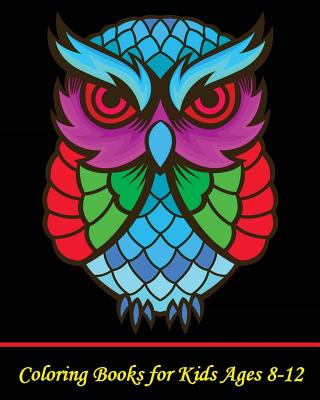 Coperta cărții 'Coloring Books for Kids Ages 8-12: A Cute Coloring Book with Fun, Simple, and Beautiful Animal Drawings (Perfect for'