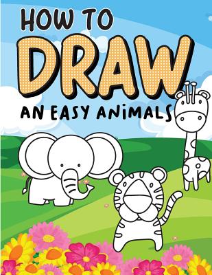 How to draw an easy Animals: Step by Step, Large Drawing books for kids - Mew Folders