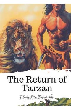 Coperta cărții 'The Return of Tarzan - Edgar Rice Burroughs'