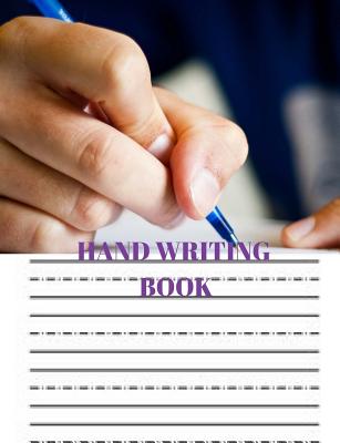 Hand Writing Book: Practice Hand Writing Book - Wealthgenius Publisher
