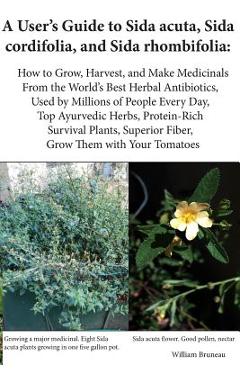 Coperta cărții 'A User's Guide to Sida acuta, Sida cordifolia, and Sida rhombifolia: : How to Grow, Harvest, and Make Medicinals from'
