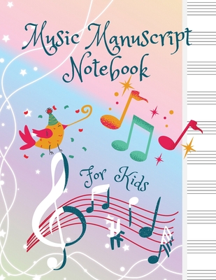 Music Manuscript Notebook For Kids - Adil Daisy