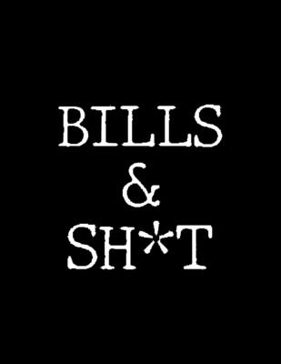 Bills & Shit: Adult Budget Planner, Weekly Expense Tracker, Monthly Budget, Budget Planner Book, Daily Planner Book, Bill Tracking - Paperland Online Store
