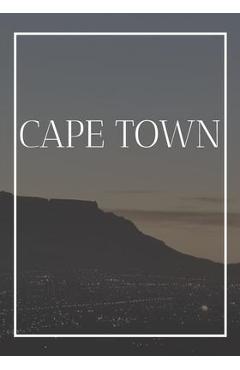 Coperta cărții 'Cape Town: A decorative book for coffee tables, bookshelves, bedrooms and interior design styling: Stack International'