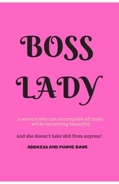 Poza produsului Boss Lady Address and Phone Book: for 