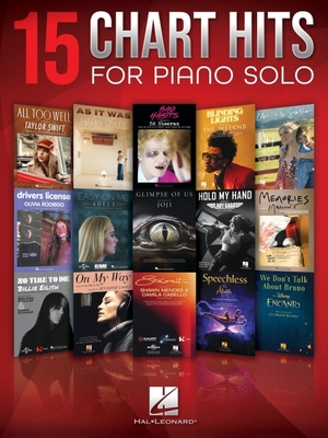 15 Chart Hits for Piano Solo Songbook - 