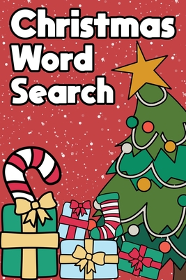 Christmas Word Search: Happy Holiday Edition Challenging Puzzle Game Activity Book A Small Travel Size With Merry Xmas Tree Stocking Stuffer - Brainy Puzzler Group