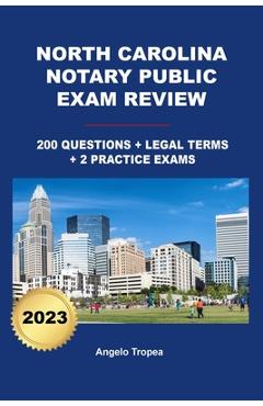 Poza produsului North Carolina Notary Public Exam Review - Angelo Tropea