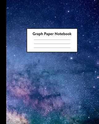 Graph Paper Notebook: 5 x 5 squares per inch, Quad Ruled - 8 x 10 - Outer Space Constellations - Math and Science Composition Notebook for f - Space Composition Notebooks