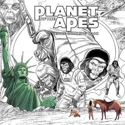 Planet of the Apes Adult Coloring Book - Pierre Boulle