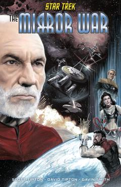 Coperta cărții 'Star Trek: The Mirror War - Scott Tipton'
