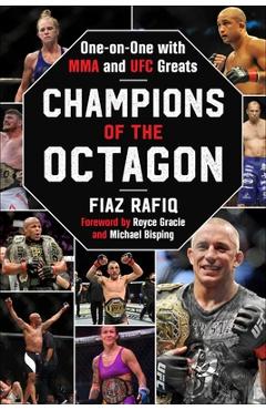 Coperta cărții 'Champions of the Octagon: One-On-One with Mma and Ufc Greats - Fiaz Rafiq'