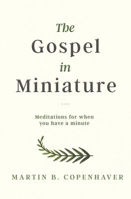 The Gospel in Miniature: Meditations for When You Have a Minute - Martin B. Copenhaver