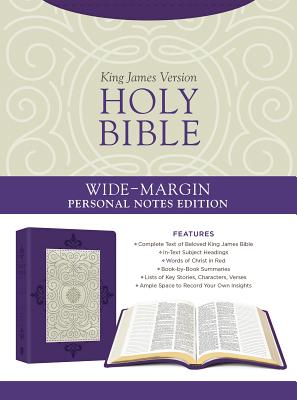 Holy Bible: Wide-Margin Personal Notes Edition [lavender Plume] - Compiled By Barbour Staff