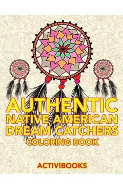 Poza produsului Authentic Native American Dream Catchers Coloring Book - Activibooks