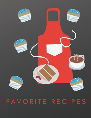 Favorite Recipes: Deluxe Recipe Binder, Cookies and Desserts - Madzia Notebooks