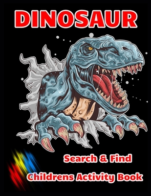 DINOSAUR Search & Find Childrens Activity Book: Hidden Picture Book - Shamonto Press