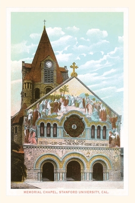 Vintage Journal Memorial Chapel, Stanford University - Found Image Press