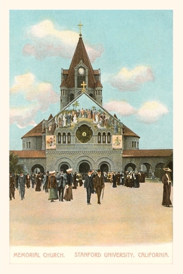 Vintage Journal Church, Stanford University - Found Image Press