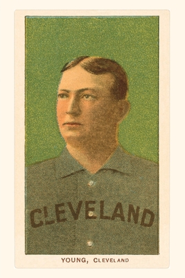Vintage Journal Early Baseball Card, Cy Young - Found Image Press
