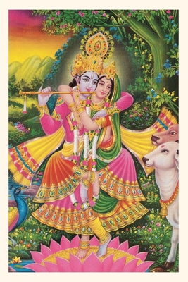 Vintage Journal Krishna and Radha - Found Image Press