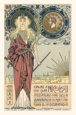 Vintage Journal Warrior Goddess with Broken Sword - Found Image Press