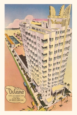 Vintage Journal Delano Hotel, Miami Beach, Florida - Found Image Press
