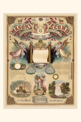 Vintage Journal Masonic Record - Found Image Press