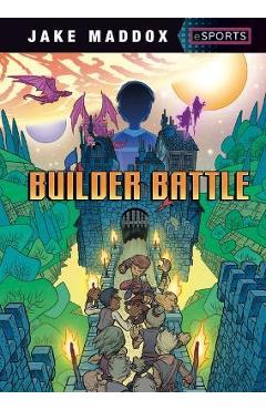 Coperta cărții 'Builder Battle - Jake Maddox'