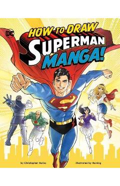 Coperta cărții 'How to Draw Superman Manga! - Haining'