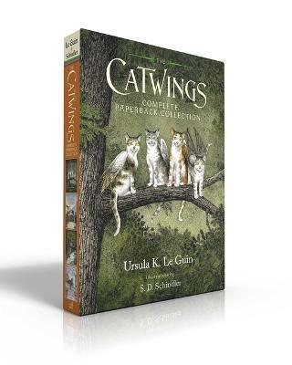 The Catwings Complete Paperback Collection (Boxed Set): Catwings; Catwings Return; Wonderful Alexander and the Catwings; Jane on Her Own - Ursula K. Le Guin