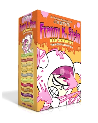 Franny K. Stein, Mad Scientist Ten-Book Collection (Boxed Set): Lunch Walks Among Us; Attack of the 50-Ft. Cupid; The Invisible Fran; The Fran That Ti - Jim Benton