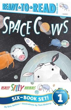 Coperta cărții 'Really Silly Animals Ready-To-Read Value Pack: Space Cows; Party Pigs!; Knight Owls; Sea Sheep; Roller Bears; Diner'