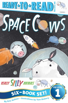 Coperta cărții 'Really Silly Animals Ready-To-Read Value Pack: Space Cows; Party Pigs!; Knight Owls; Sea Sheep; Roller Bears; Diner'