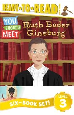 Coperta cărții 'You Should Meet Ready-To-Read Value Pack 1: Ruth Bader Ginsburg; Women Who Launched the Computer Age; Misty Copeland;'