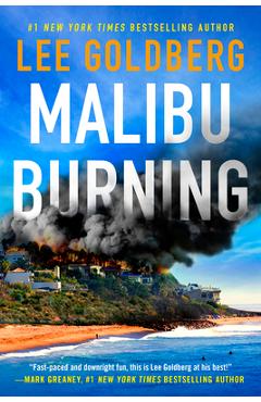Coperta cărții 'Malibu Burning - Lee Goldberg'