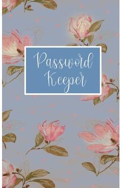 Coperta cărții 'Password Keeper: Website password Tracker with alphabetical tabs - Alice Flower Books'