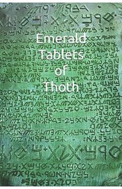Poza produsului Emerald Tablets of Thoth: Take control of your life write your Future Scroll - Amilcar Abreu Fernandes Triste