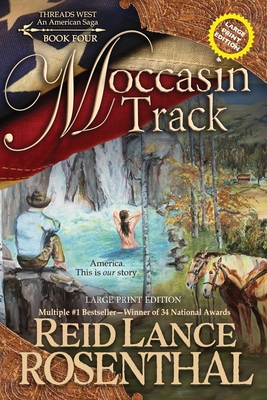 Moccasin Track (Large Print) - Reid Lance Rosenthal