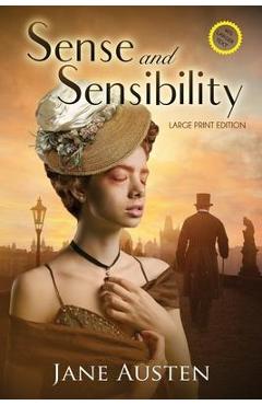 Poza produsului Sense and Sensibility (Annotated, Large Print) - Jane Austen