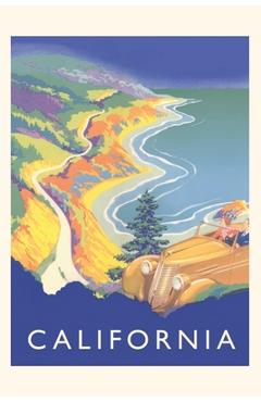 Coperta cărții 'Vintage Journal California Travel Poster - Found Image Press'