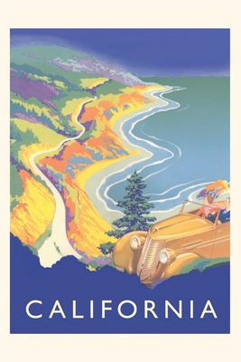Coperta cărții 'Vintage Journal California Travel Poster - Found Image Press'