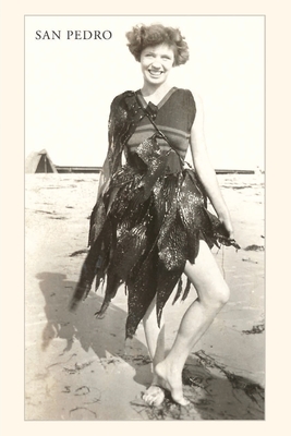 Vintage Journal Woman Wrapped in Seaweed - Found Image Press