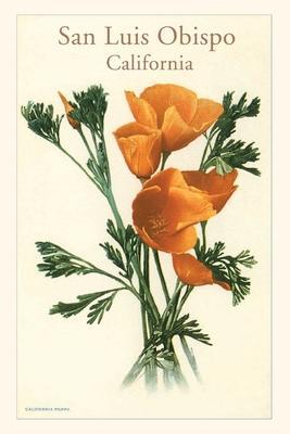 The Vintage Journal San Luis Obispo, California Poppies - Found Image Press