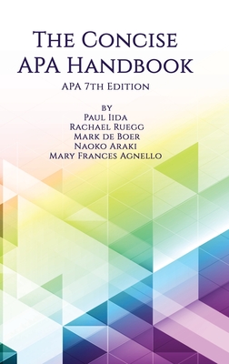The Concise APA Handbook APA 7th Edition (hc) - Paul Iida