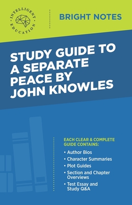 Study Guide to A Separate Peace by John Knowles - Intelligent Education