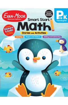 Smart Start: Math Stories and Activities, Prek Workbook - Evan-moor Corporation