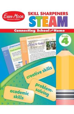 Skill Sharpeners: Steam, Grade 4 Workbook - Evan-moor Corporation